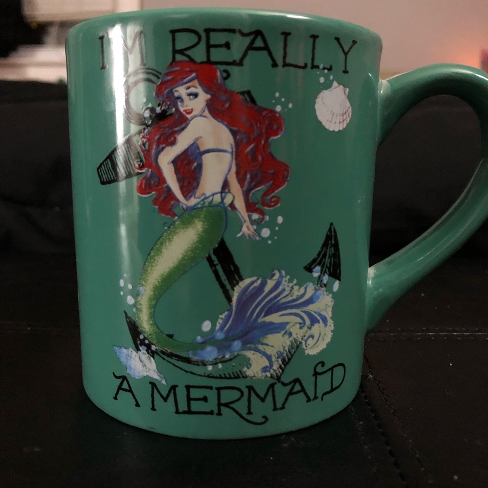 “I’m really a mermaid” cup
